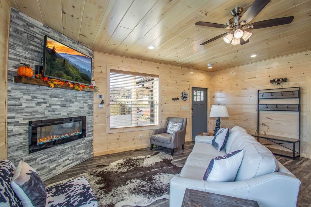 Living room seating area