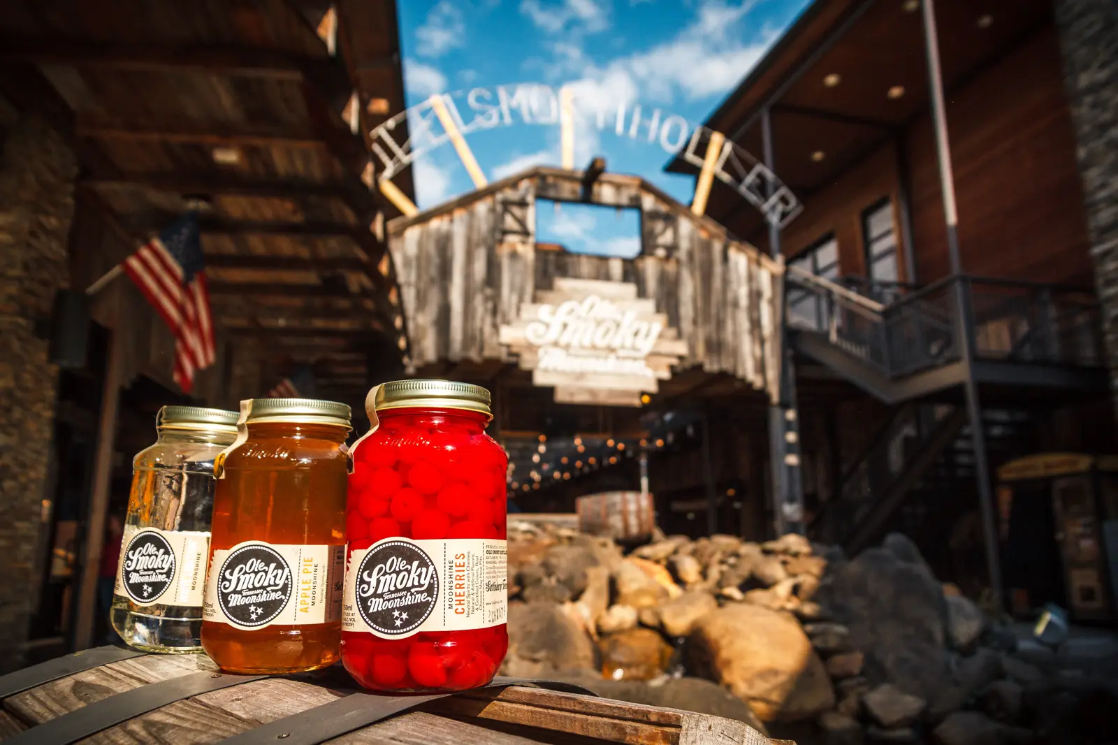 Ole Smoky The Holler exterior in downtown Gatlinburg